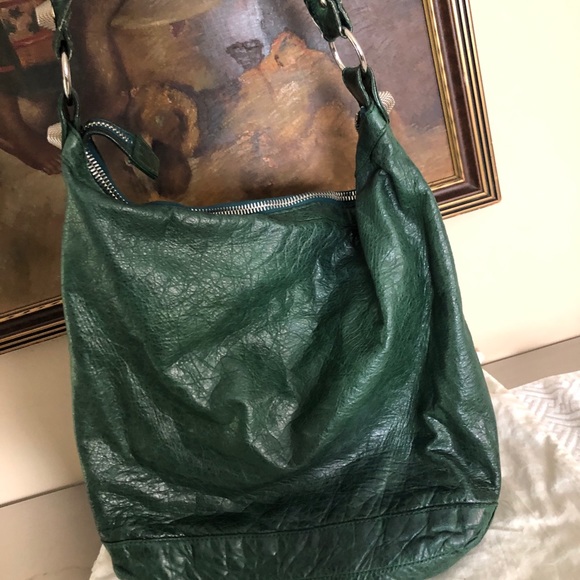 balenciaga green city bag